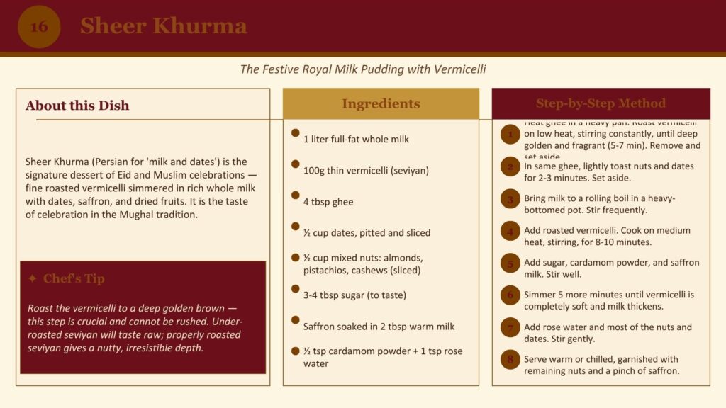 A Royal Journey Through Mughal Cuisine 27