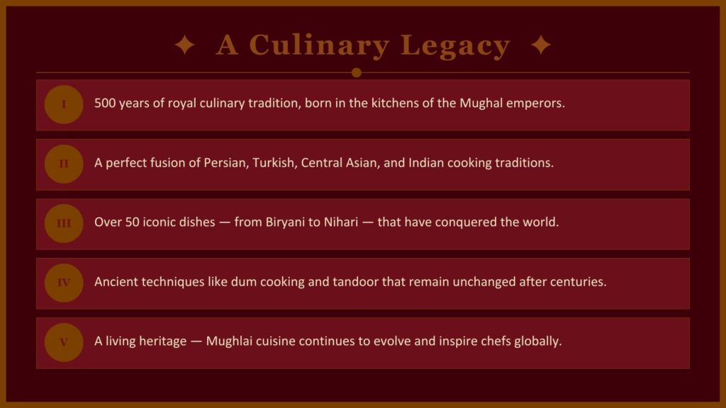 A Royal Journey Through Mughal Cuisine 29