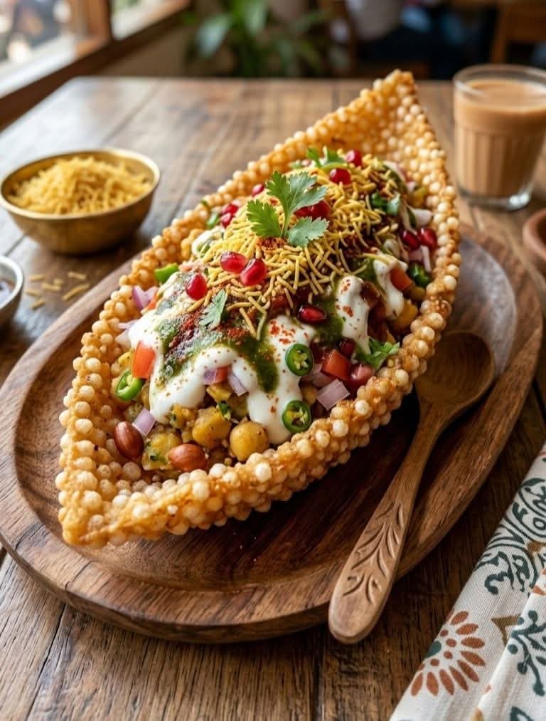 Home sabudana boat chat