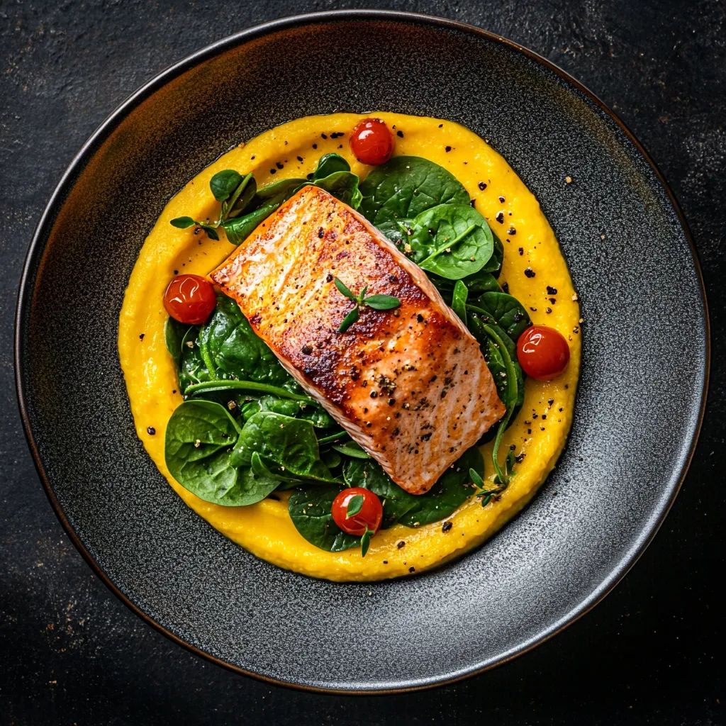 pan seared salmon